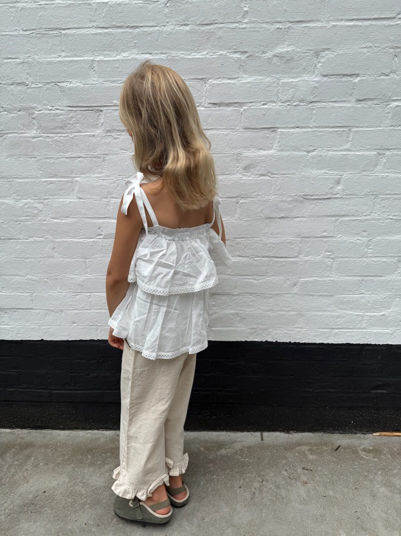 Poplin Cancan Blouse