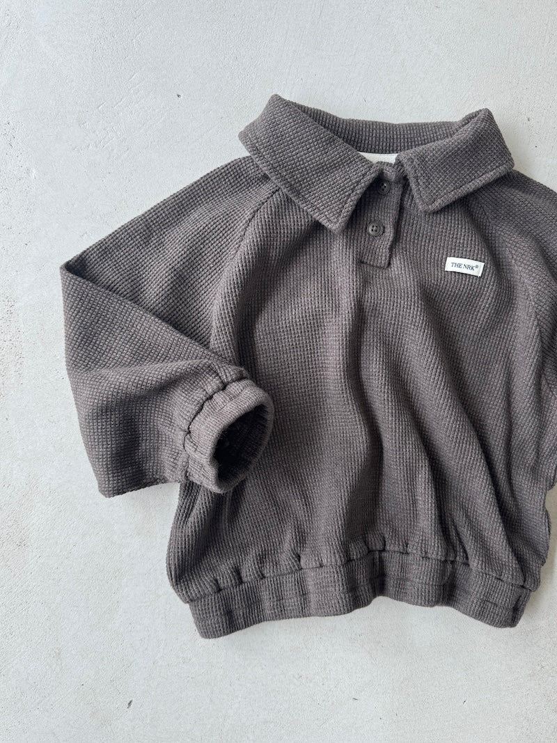 Waffle Polo Jumper