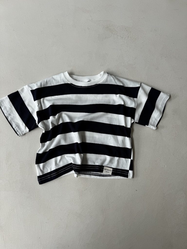 Big Navy Stripe Tee