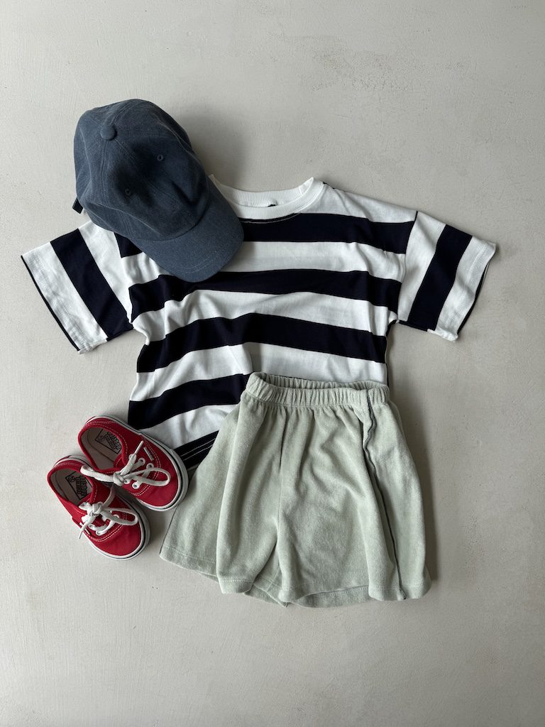 Big Navy Stripe Tee