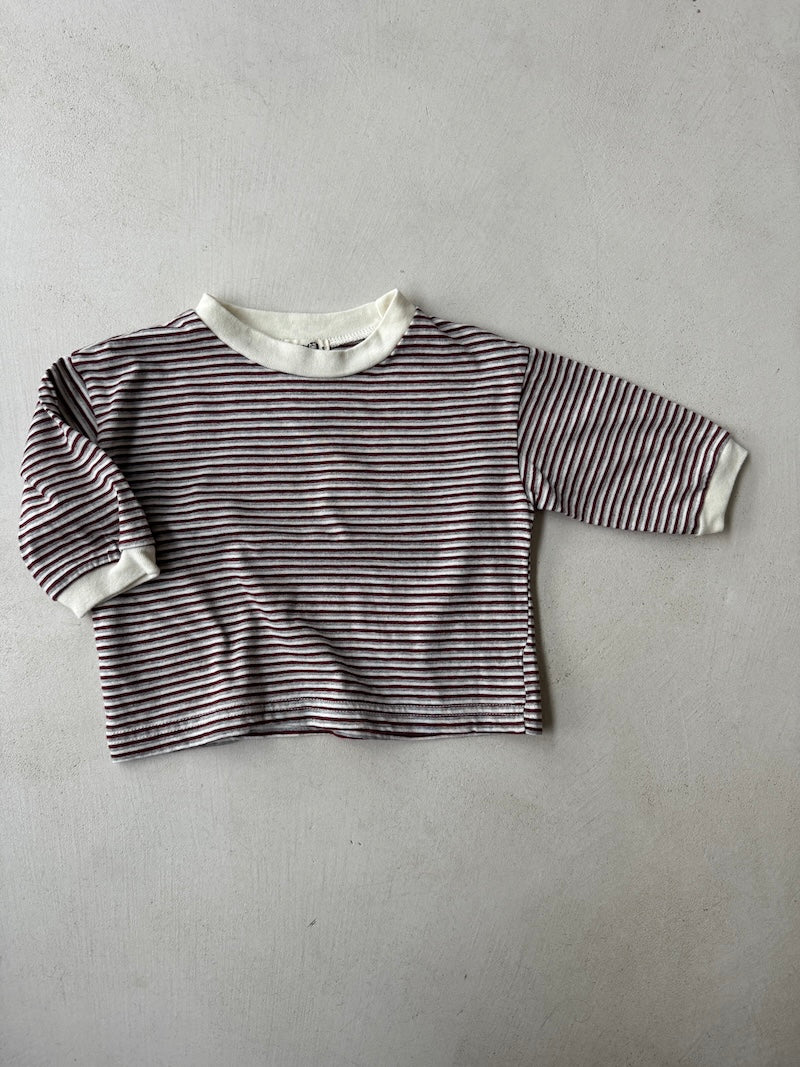 Bebe Striped Tee