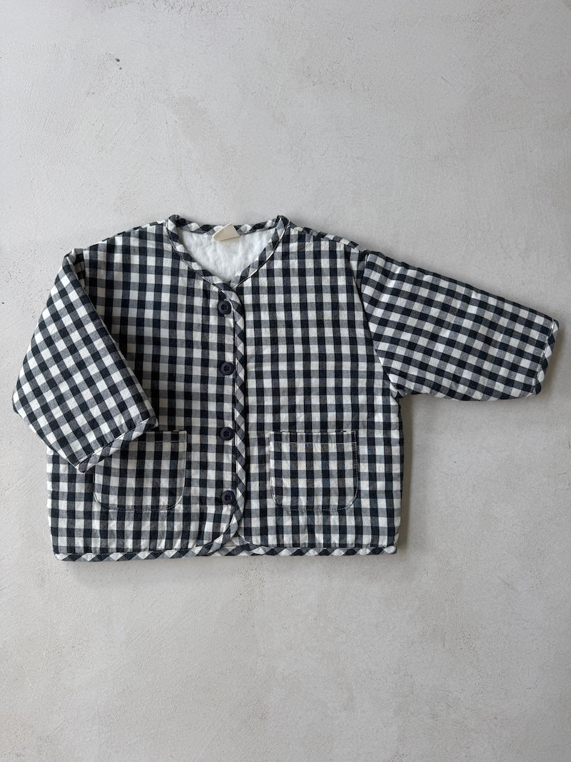 Gingham Check Jacket