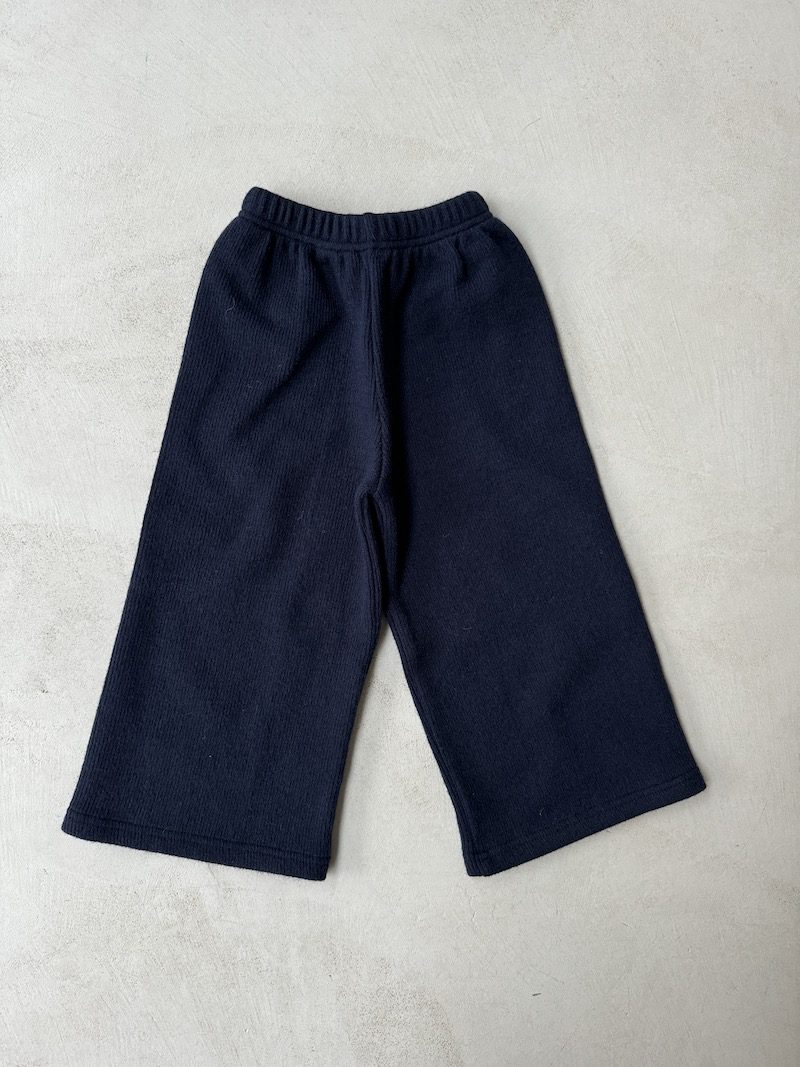 Knitted Wide Leg Pants