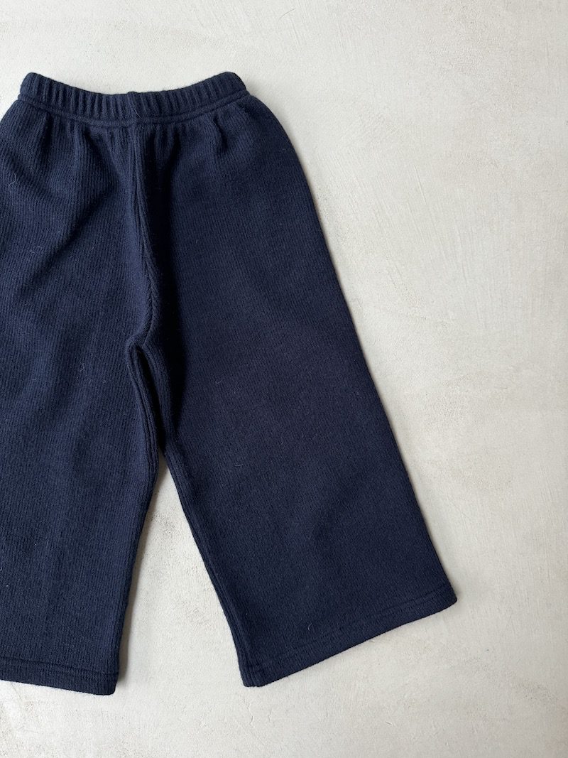 Knitted Wide Leg Pants