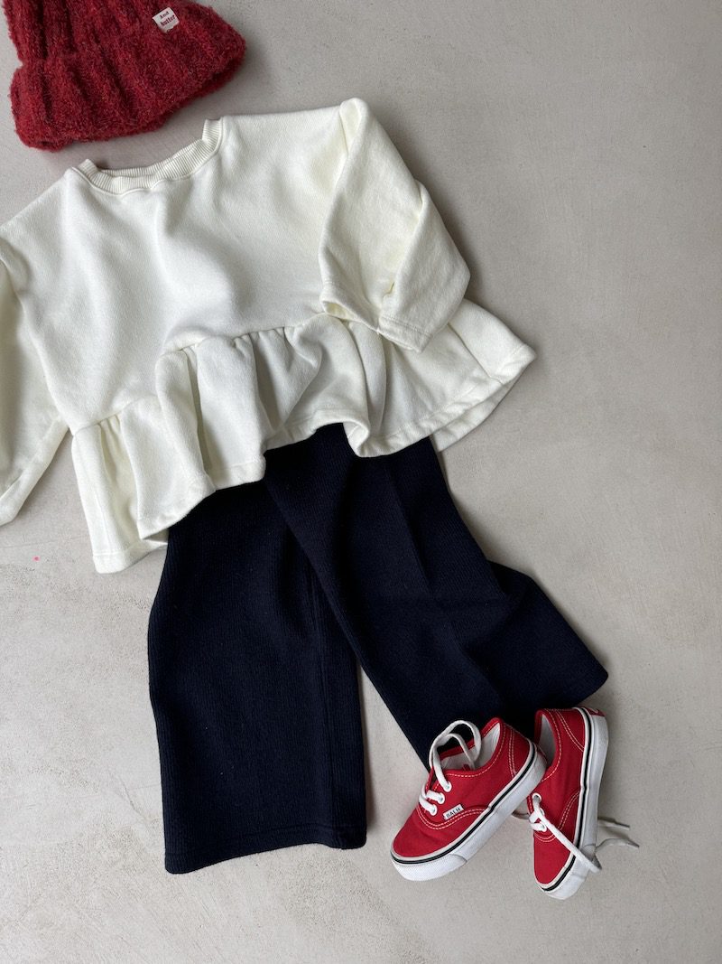 Knitted Wide Leg Pants