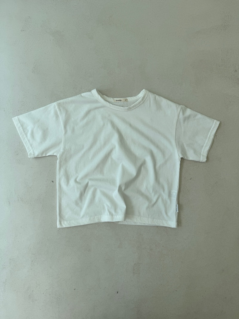 White Play Short Tee