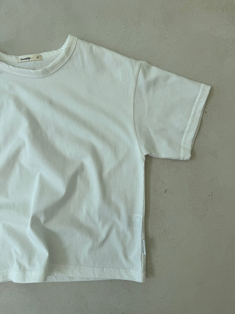 White Play Short Tee