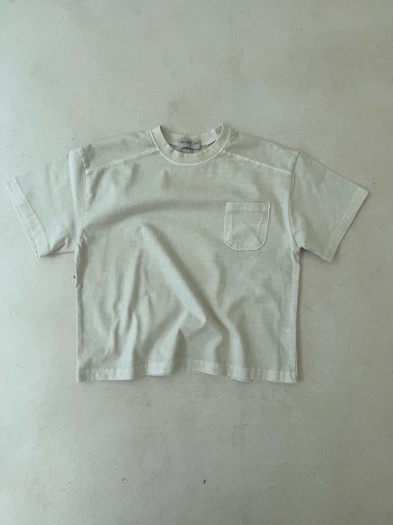 Sand Washed Pocket Tee