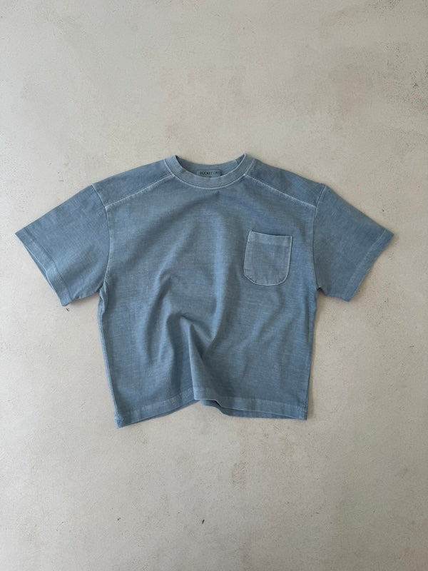 Sky Washed Pocket Tee