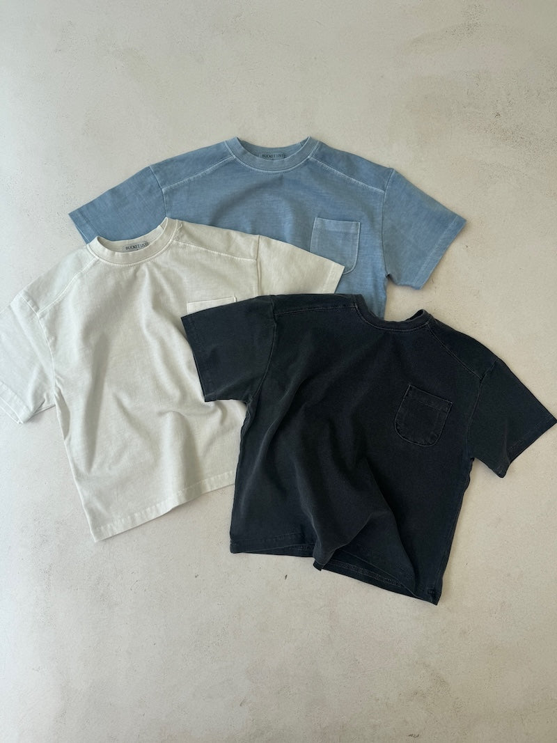 Sand Washed Pocket Tee