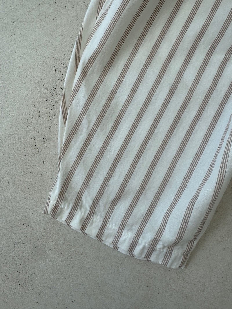 Bebe Striped Pants Beige