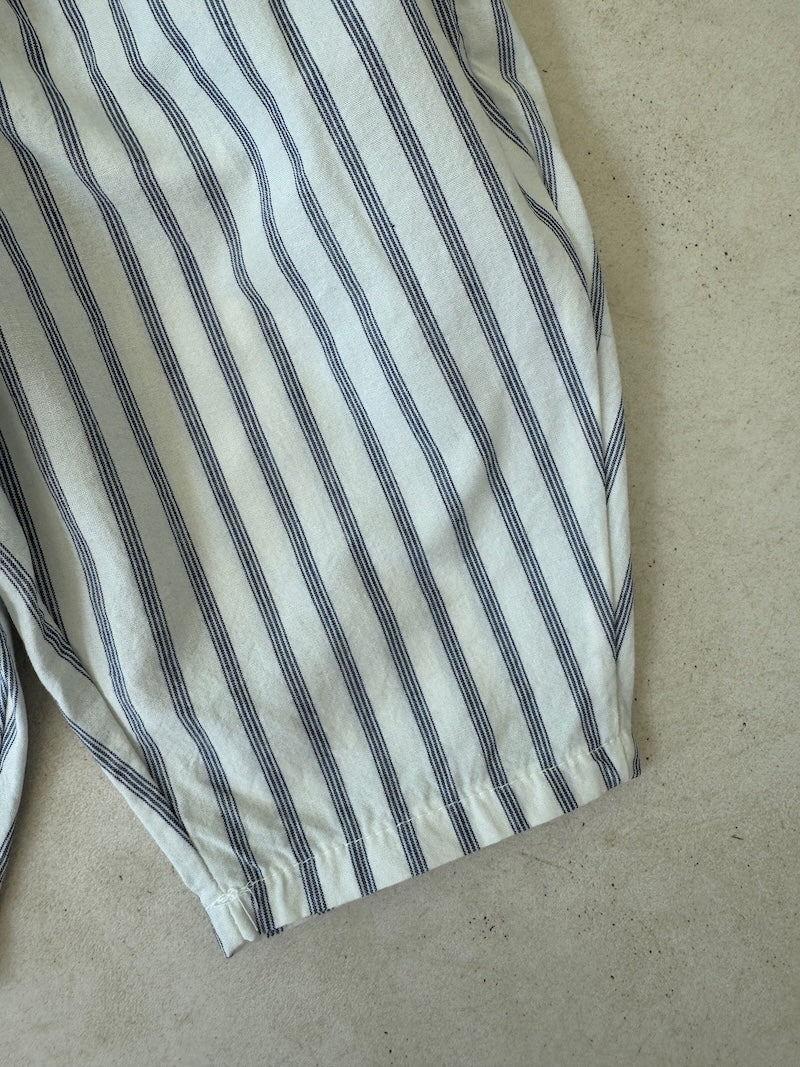 Bebe Striped Pants Navy