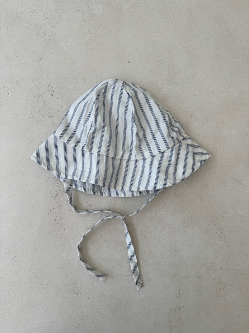 Bebe Striped Bucket Hat