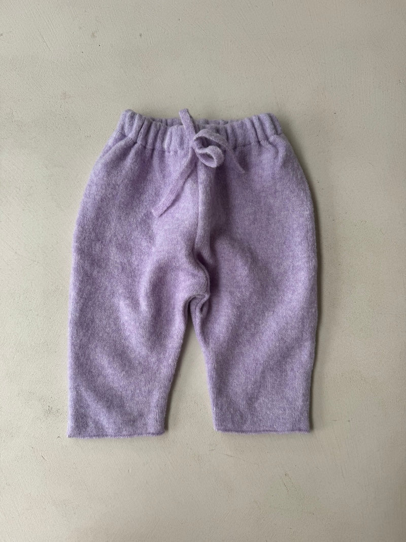 Merino Baby Pants Lila