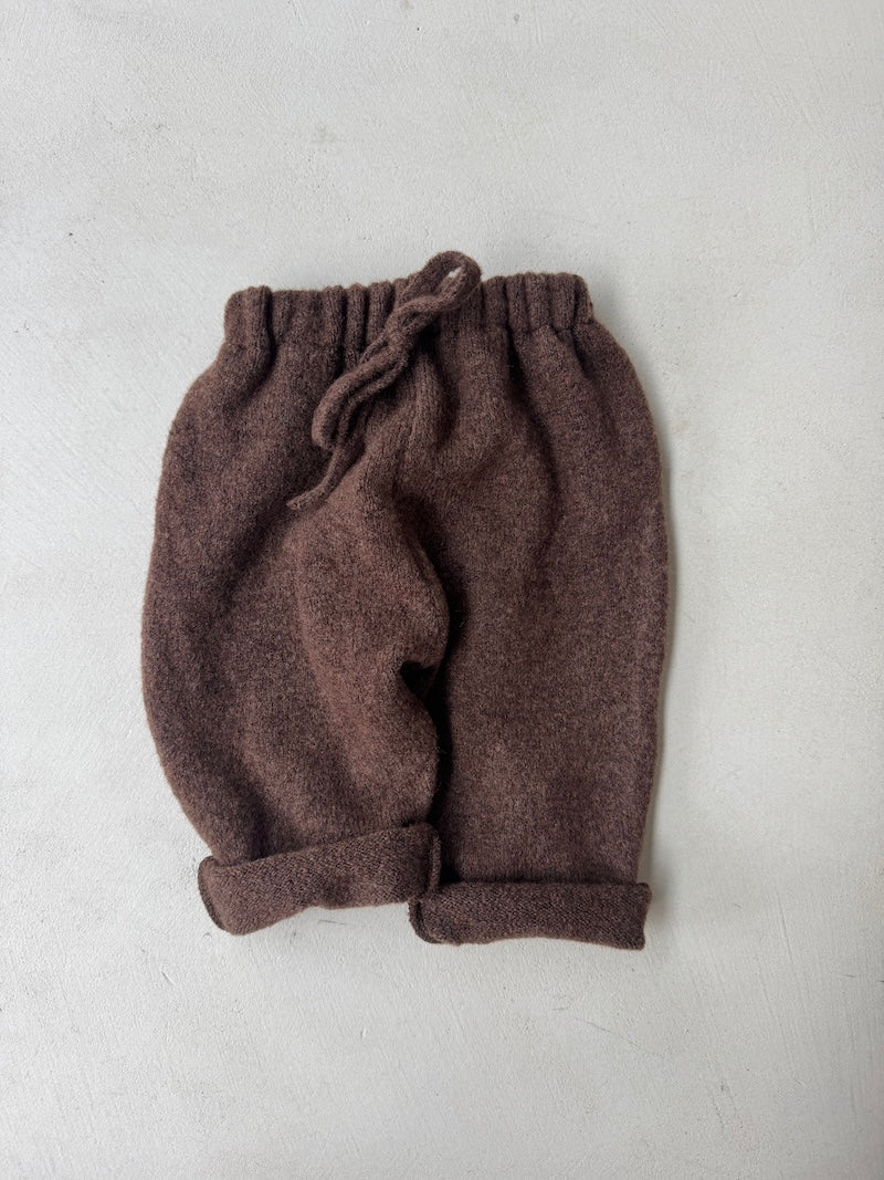 Merino Baby Pants Brown