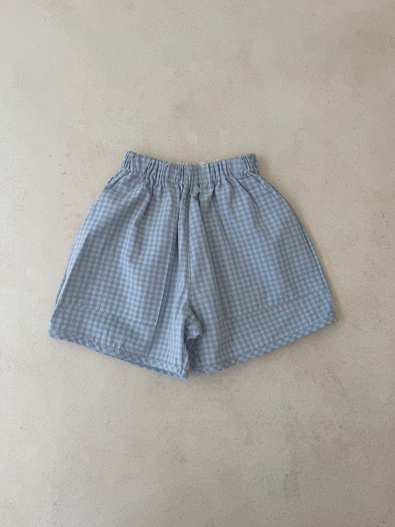 Sky Check Shorts