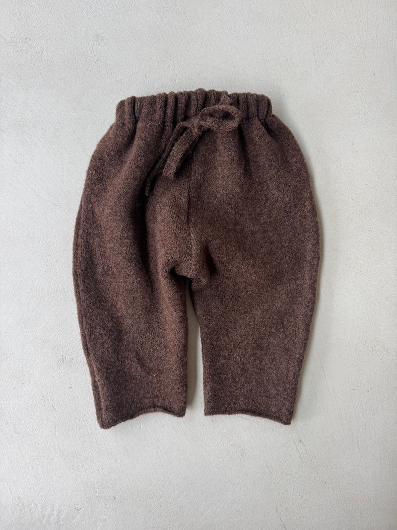 Merino Baby Pants Brown