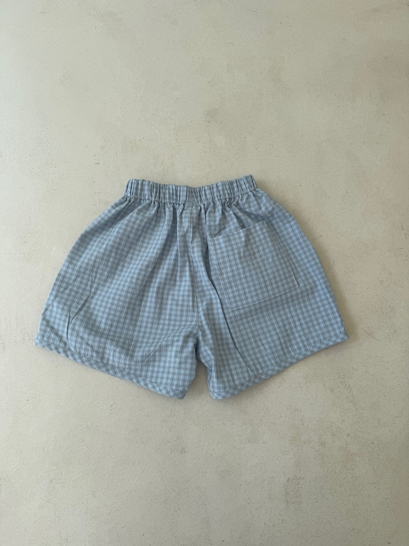 Sky Check Shorts