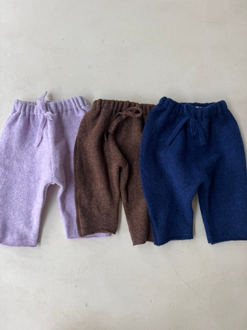 Merino Baby Pants Blue