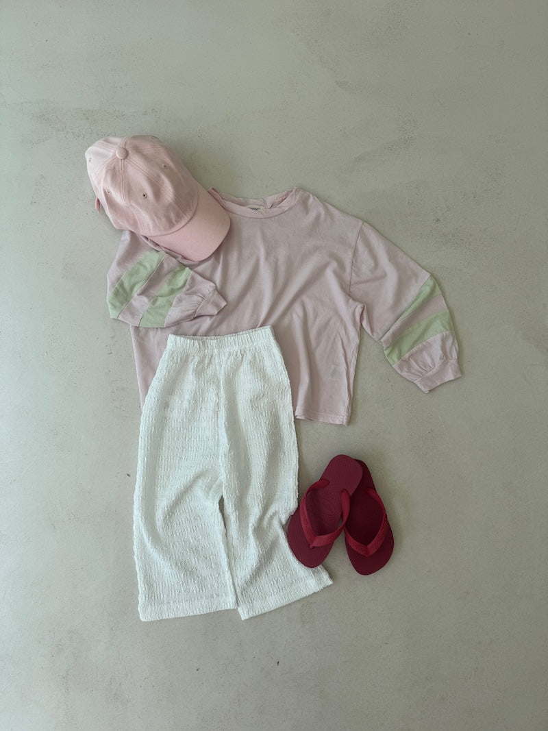 Pinky Puff Sleeve Tee