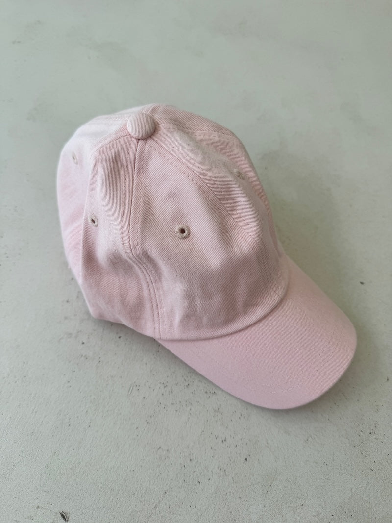 Washed Denim Cap