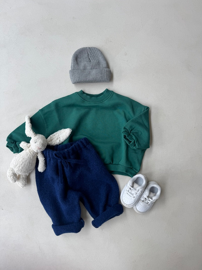 Merino Baby Pants Blue