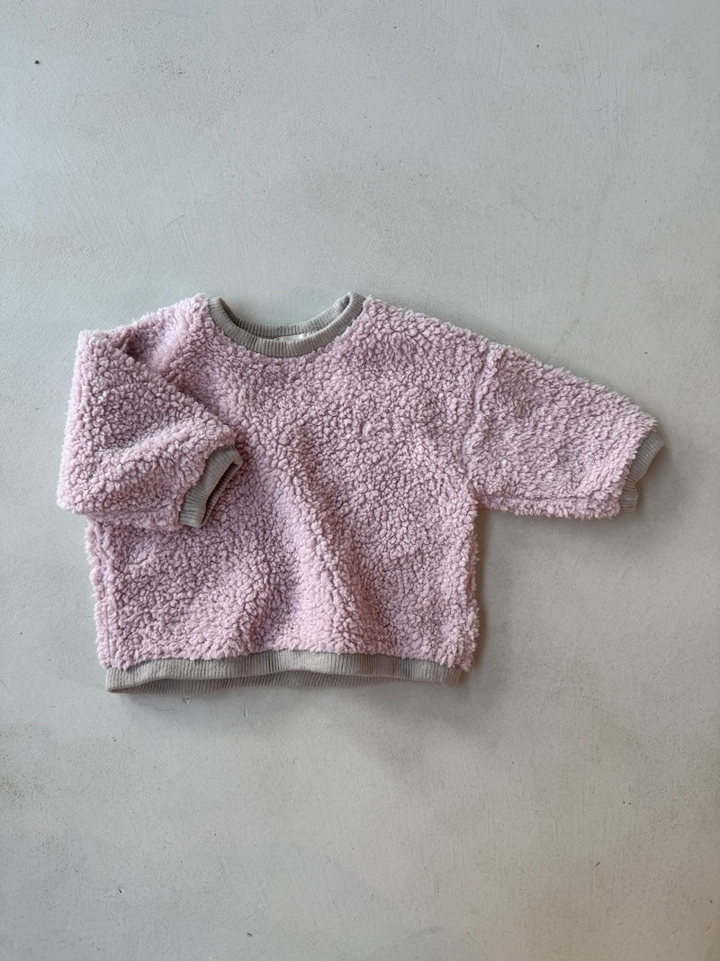 Bebe Poodle Sweat Pink