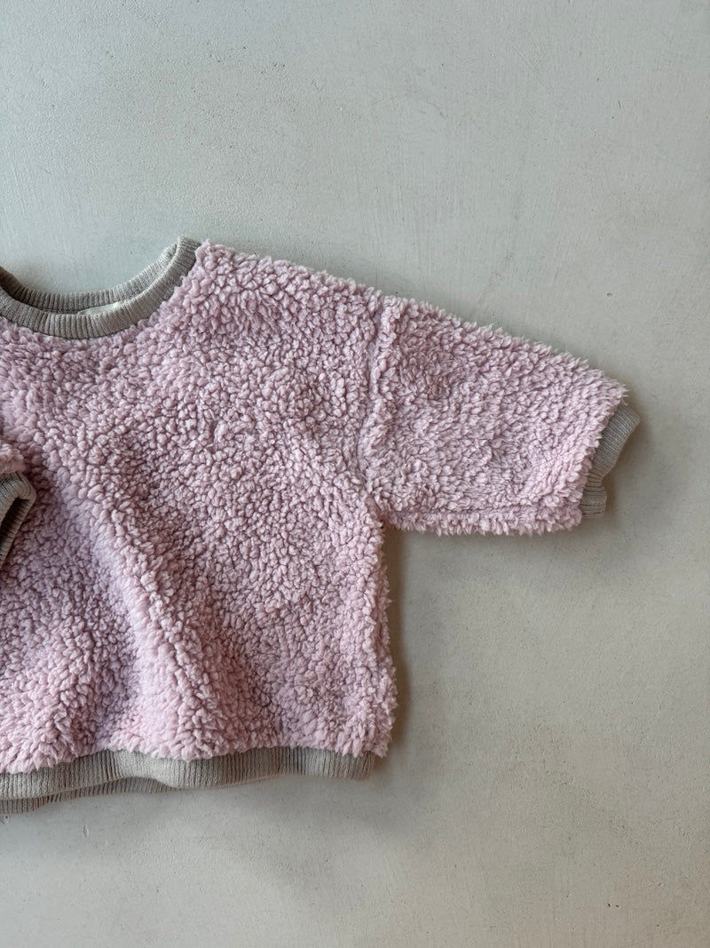 Bebe Poodle Sweat Pink