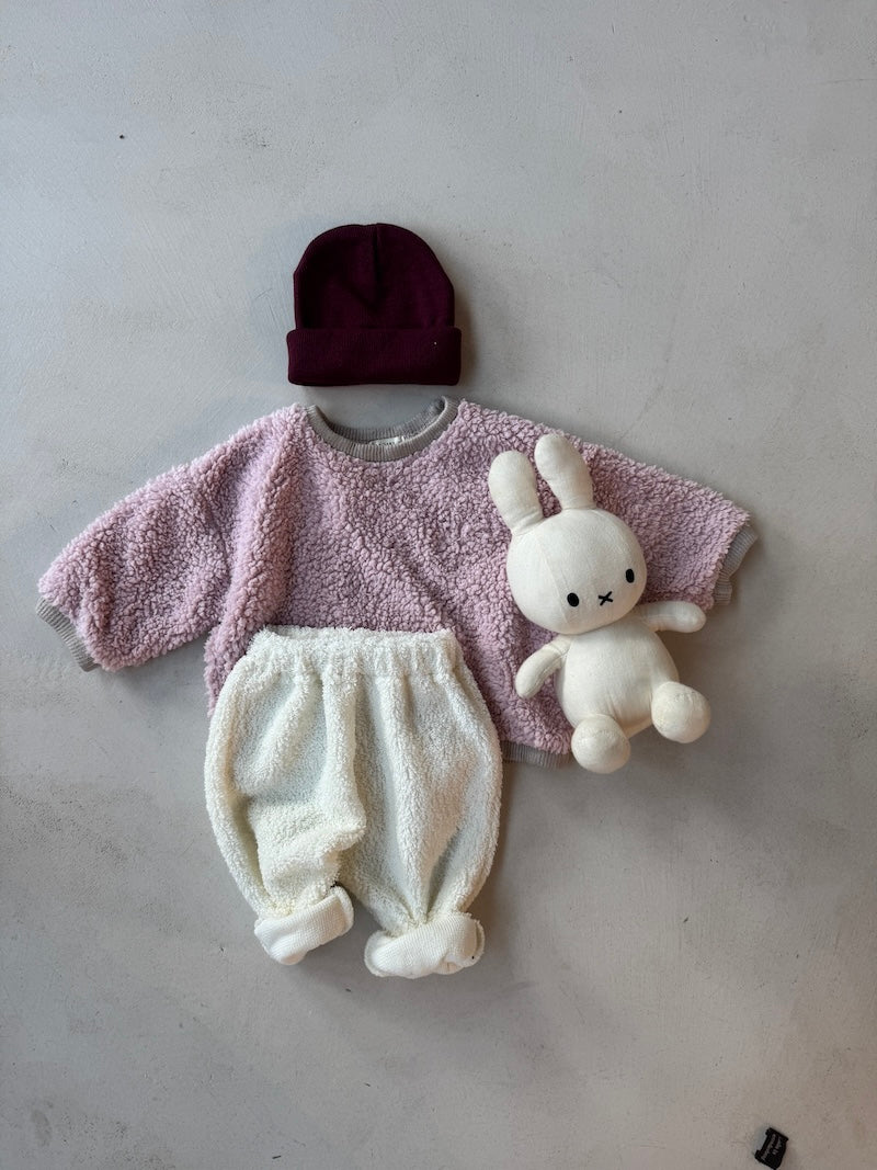 Bebe Poodle Sweat Pink