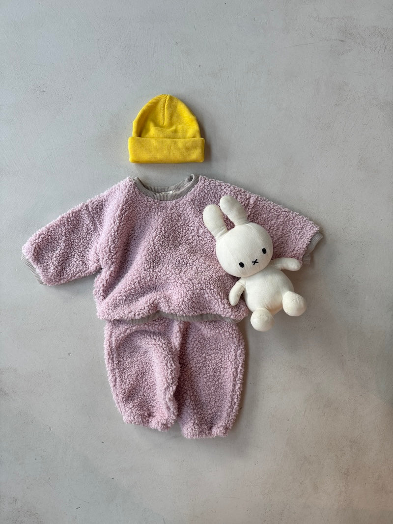 Bebe Poodle Sweat Pink