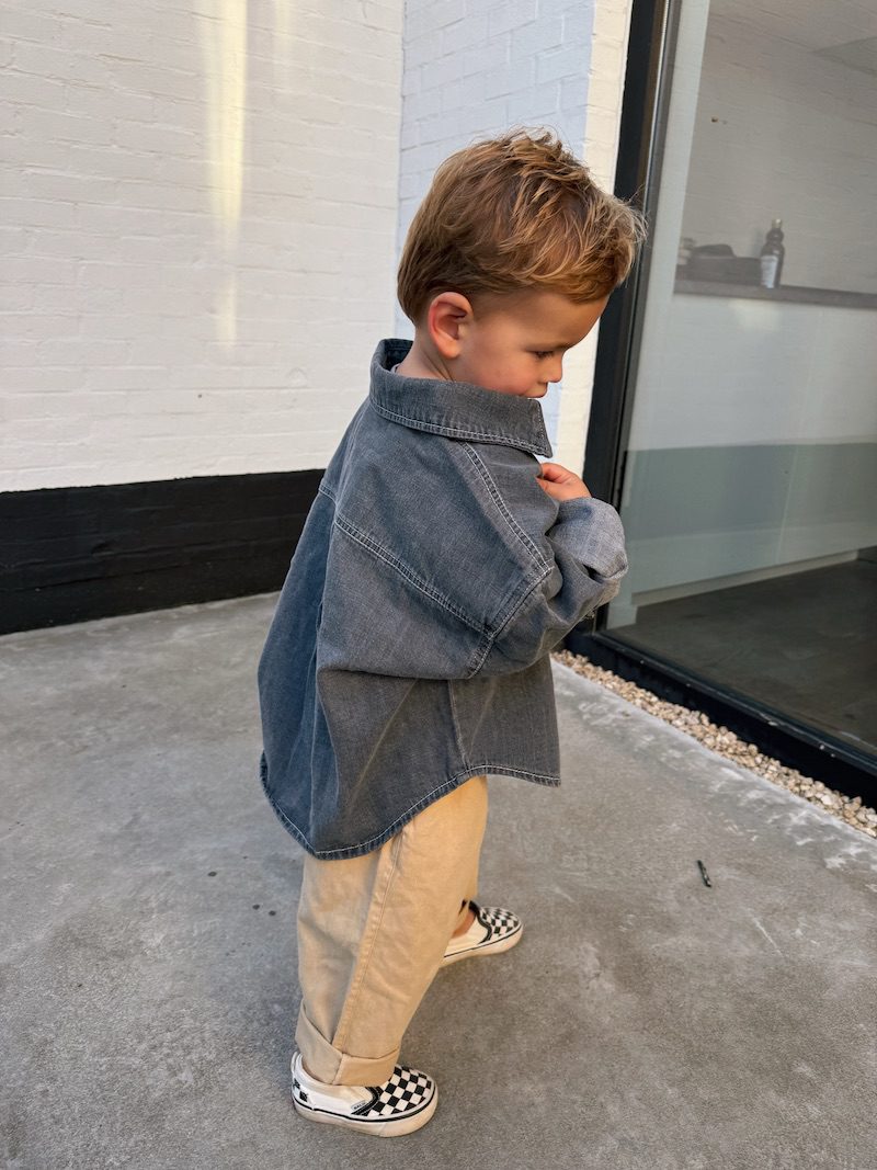 Oversized Denim Shirt