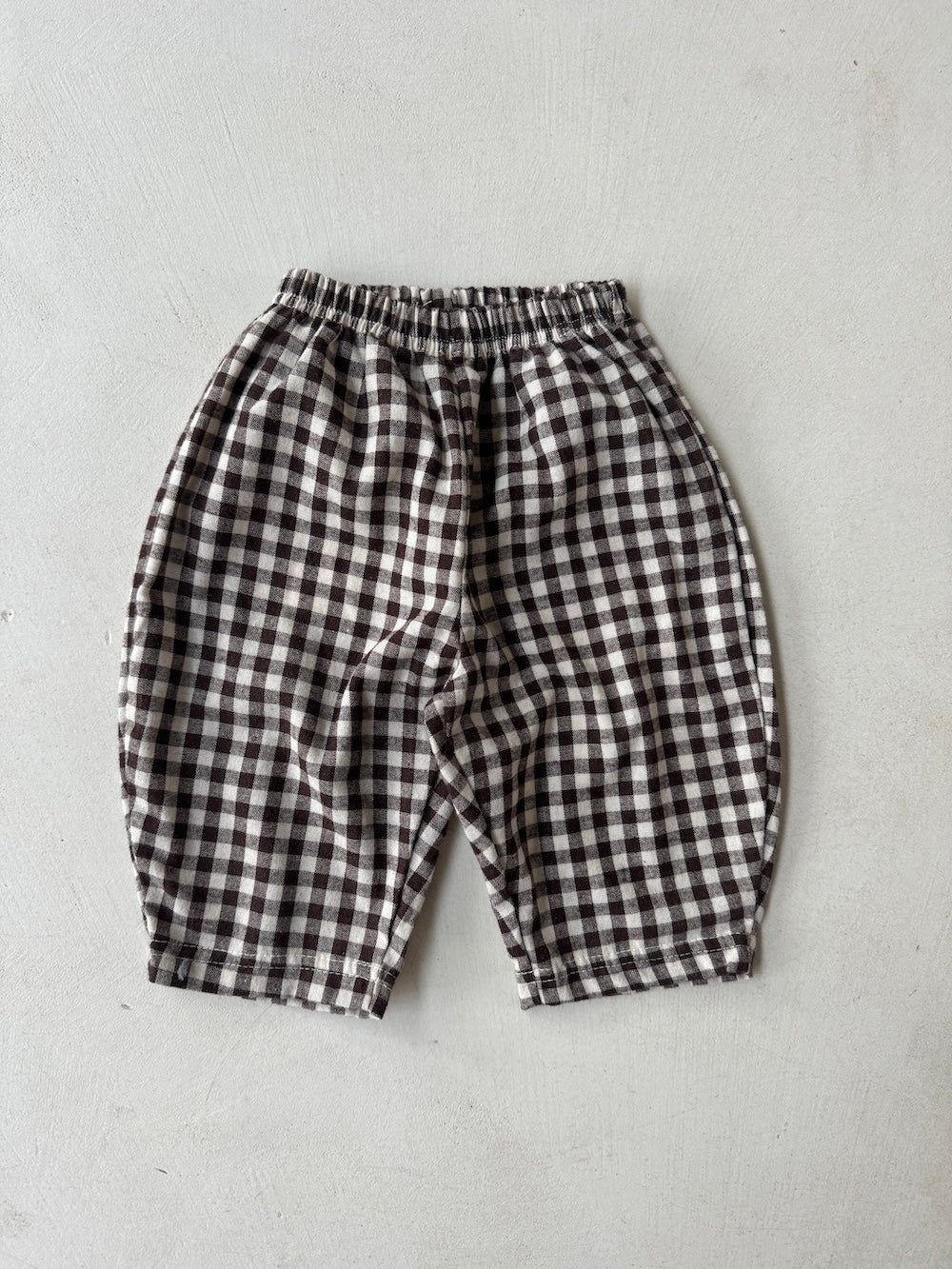 Bebe Brownie Check Pants