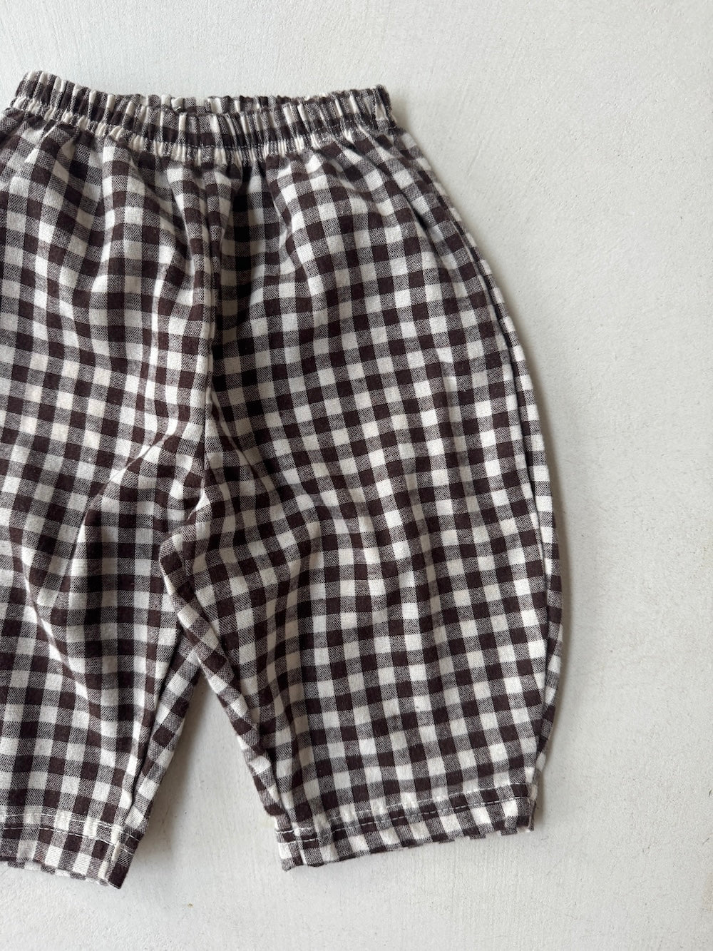 Bebe Brownie Check Pants