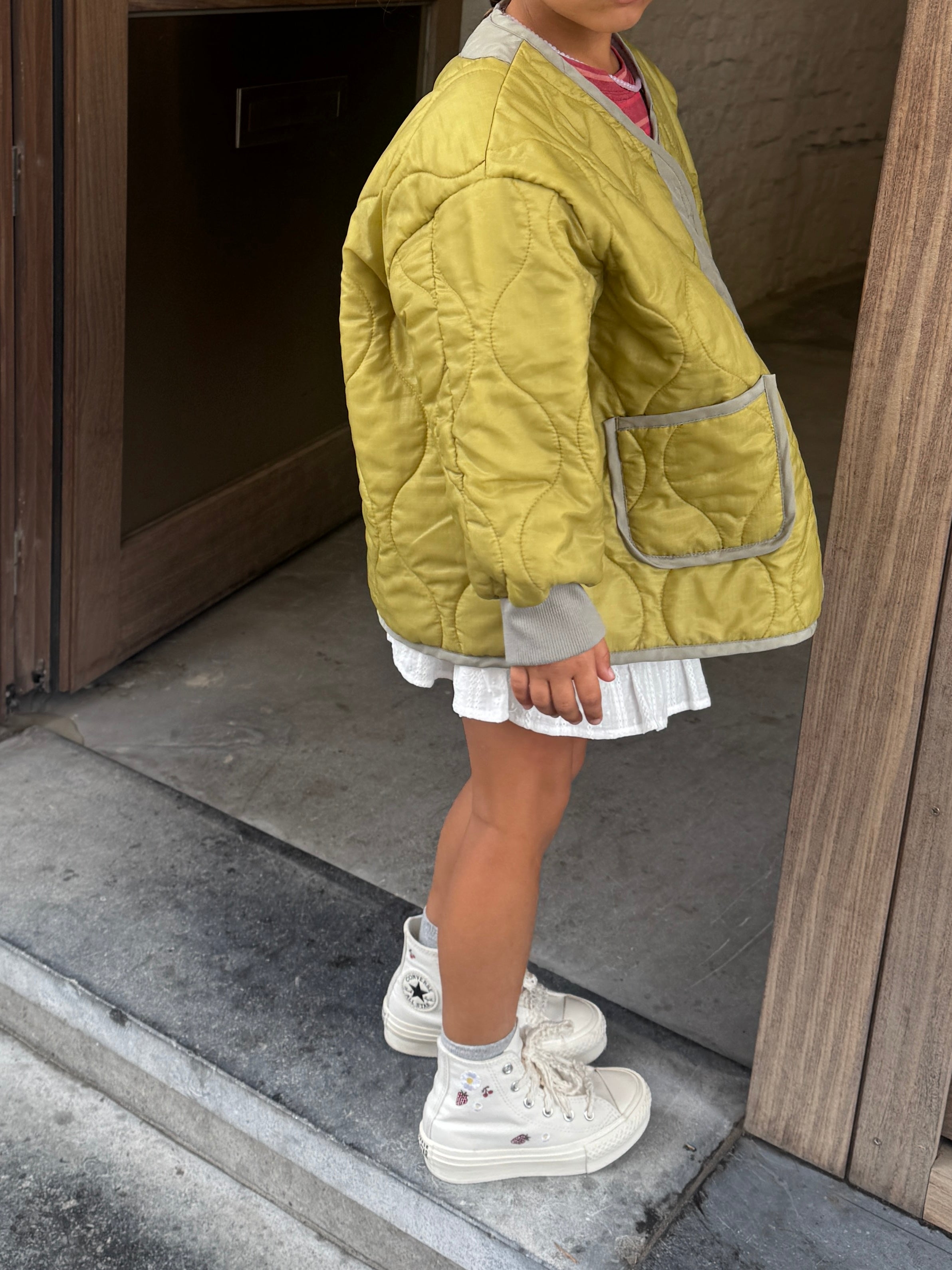 White Snow Flow Skirt
