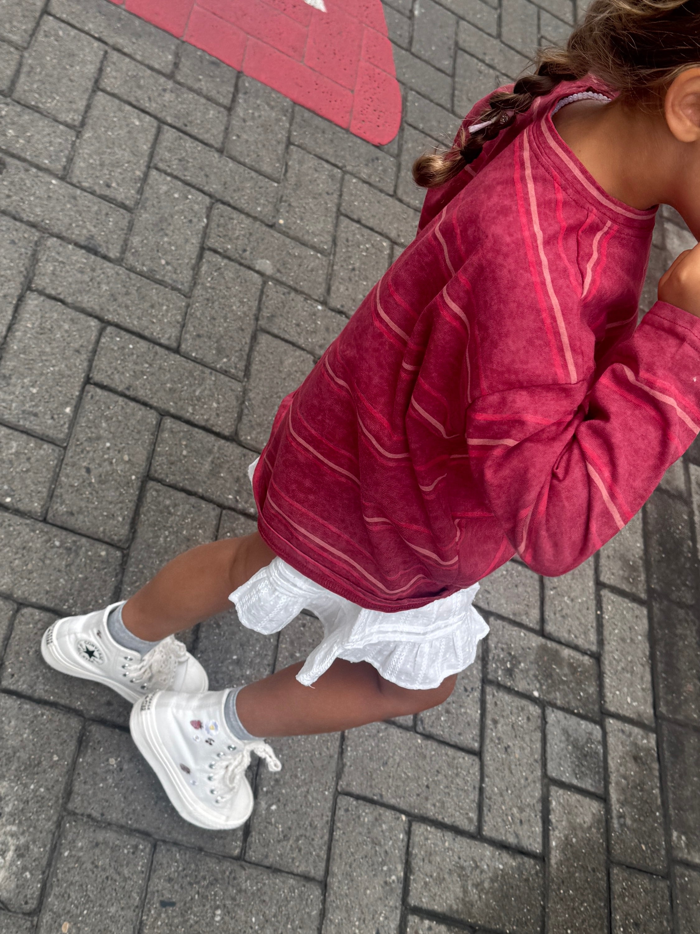 White Snow Flow Skirt