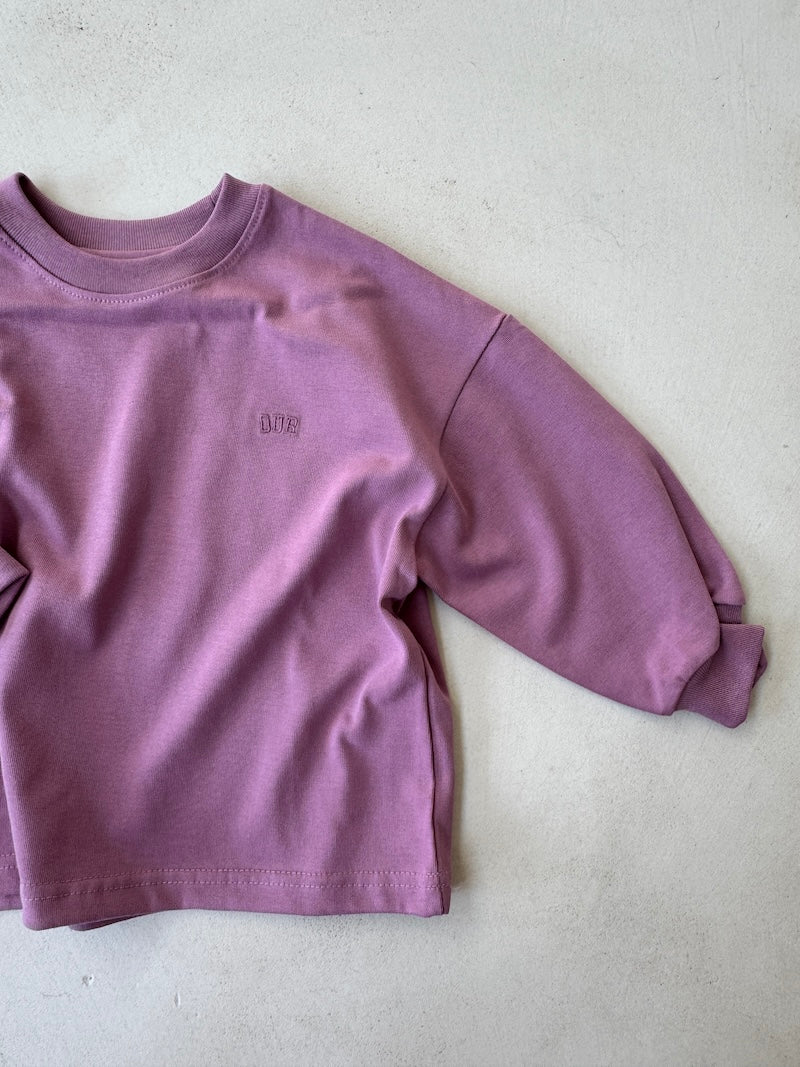 Lila Boxy Tee