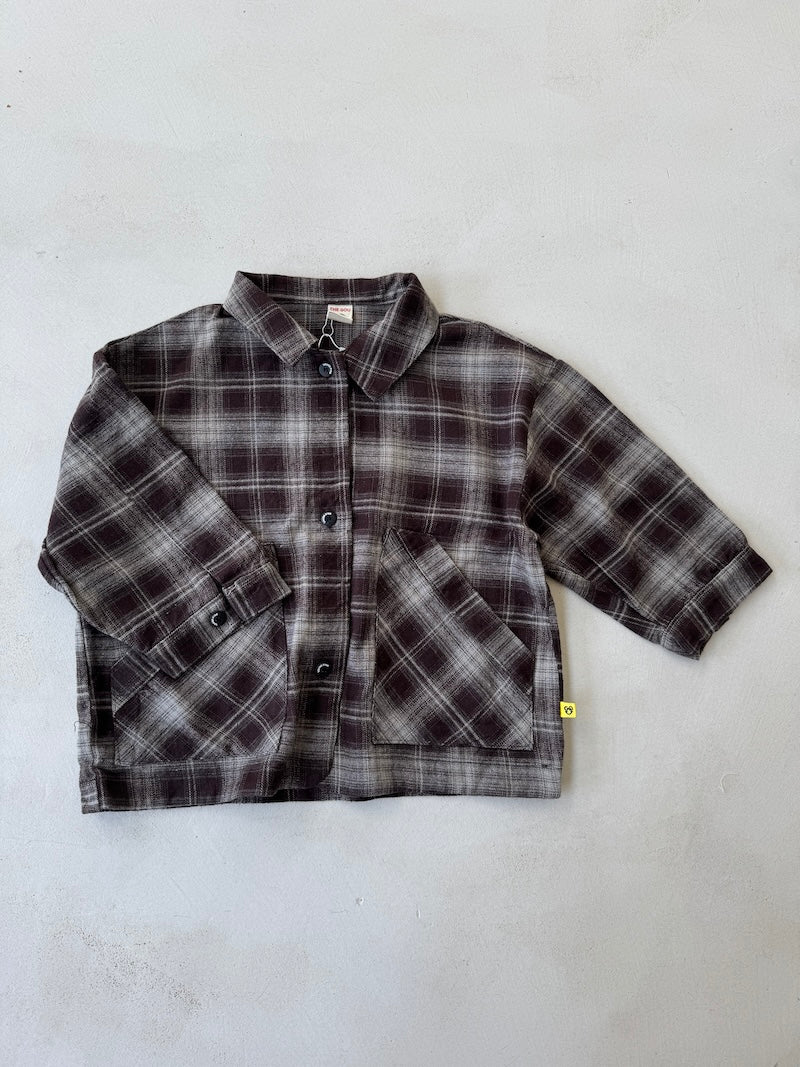 Brownie Check Overshirt