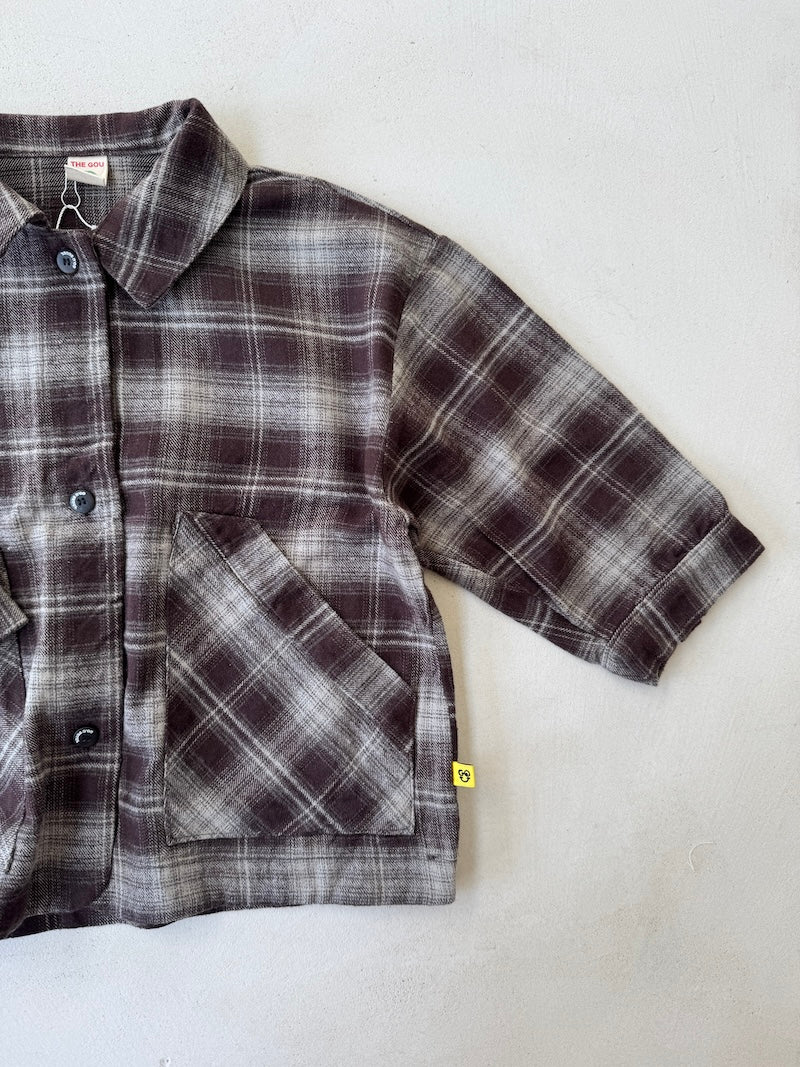 Brownie Check Overshirt