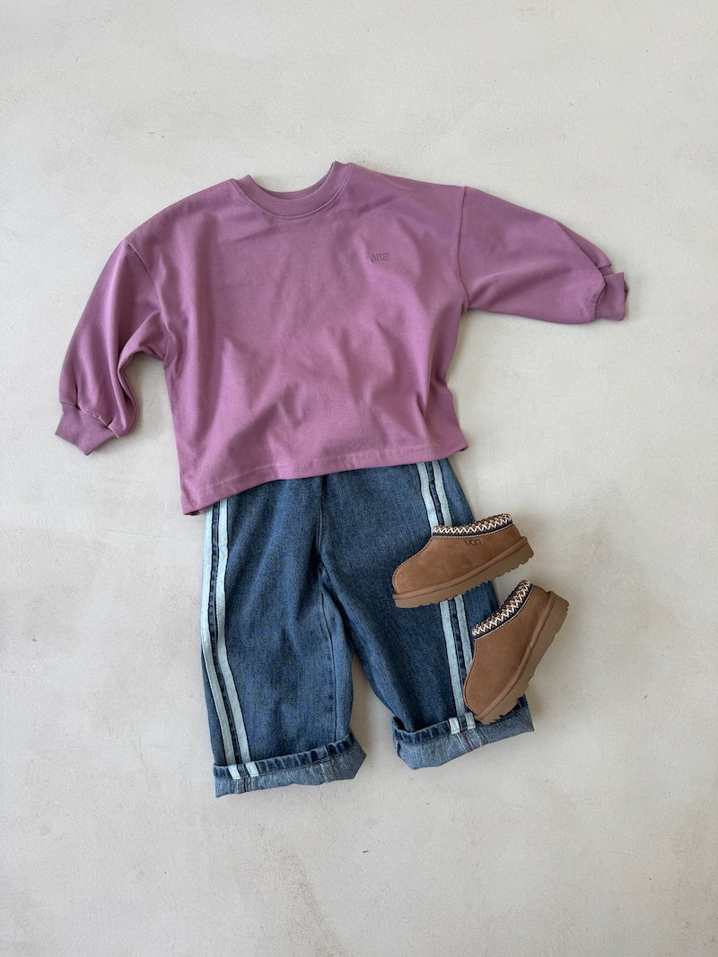 Lila Boxy Tee