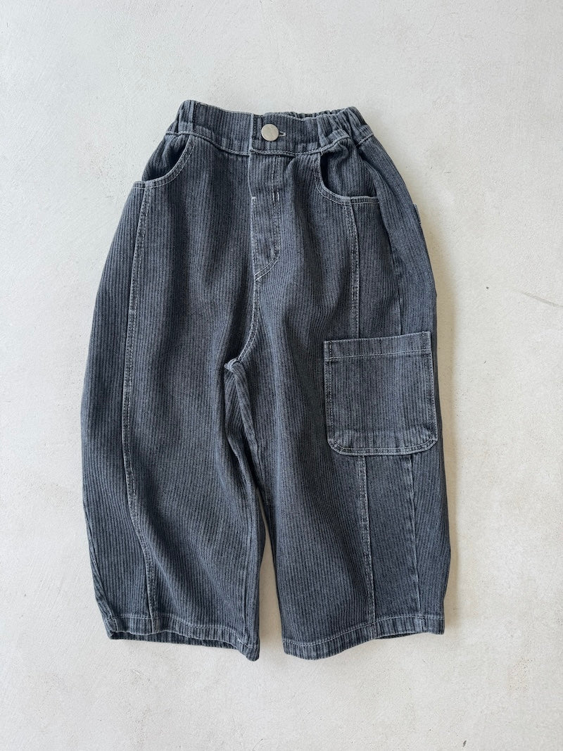 Cargo Black Jeans