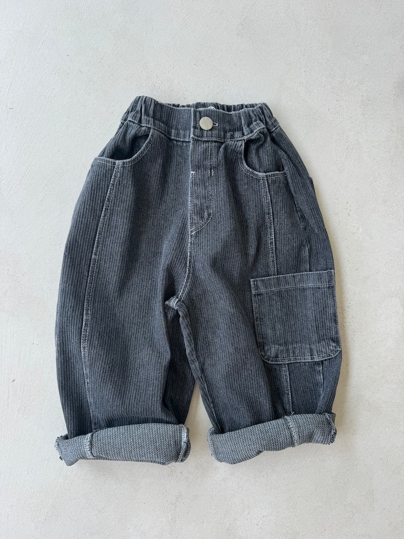 Cargo Black Jeans