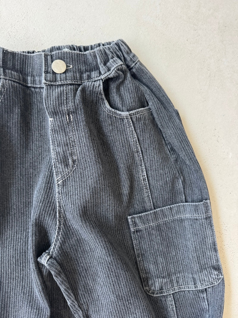 Cargo Black Jeans