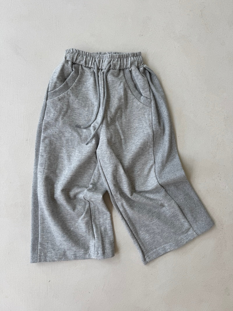 Wide Sweatpants Grey