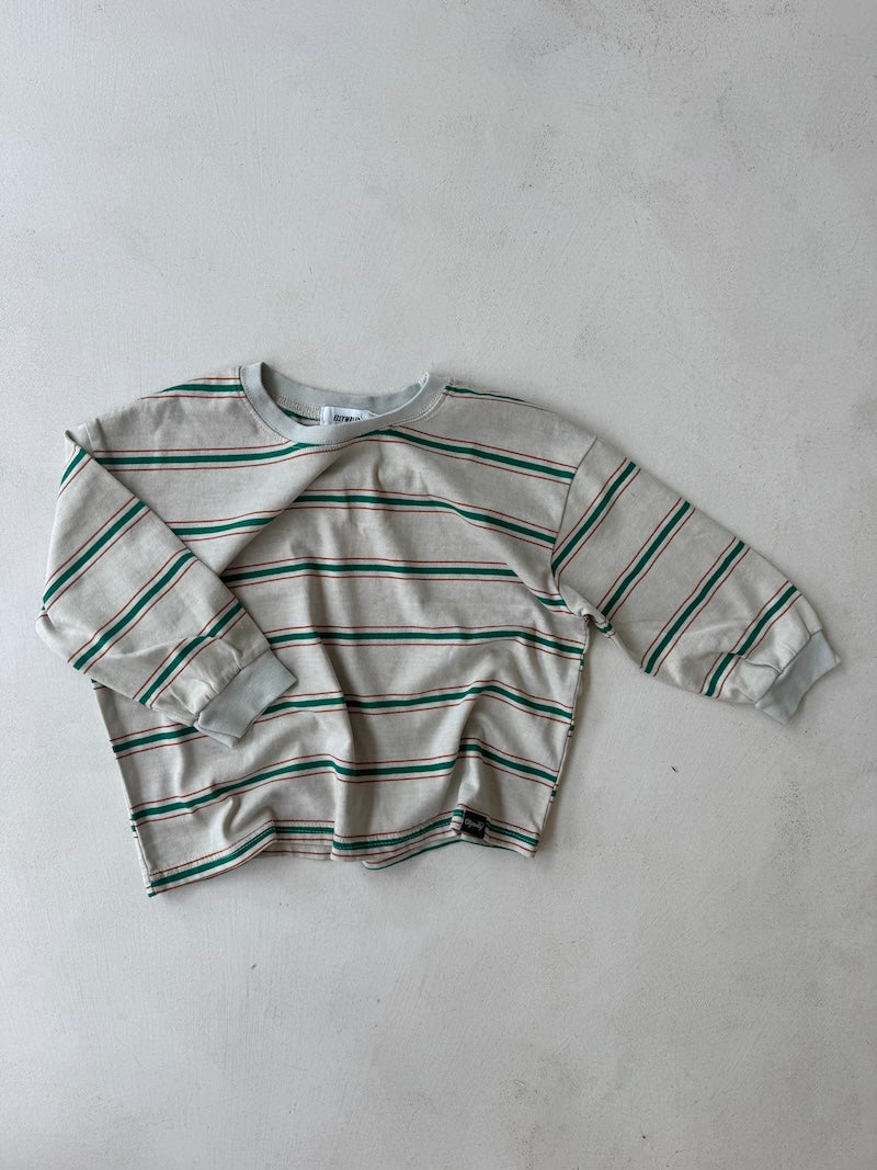 Green Stripes Jumper