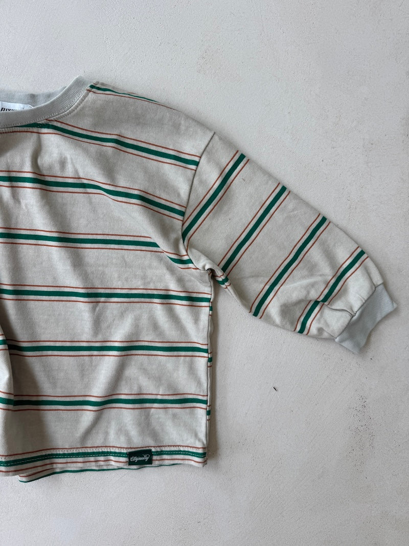 Green Stripes Jumper