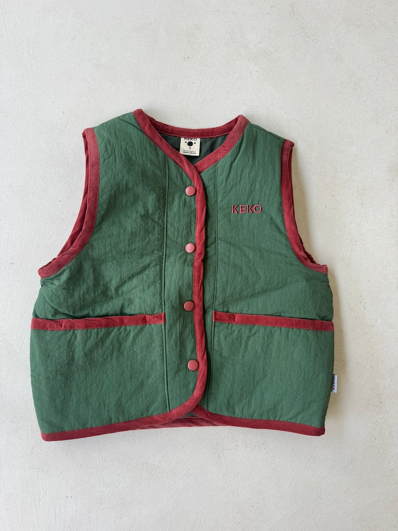 Green Padded Vest