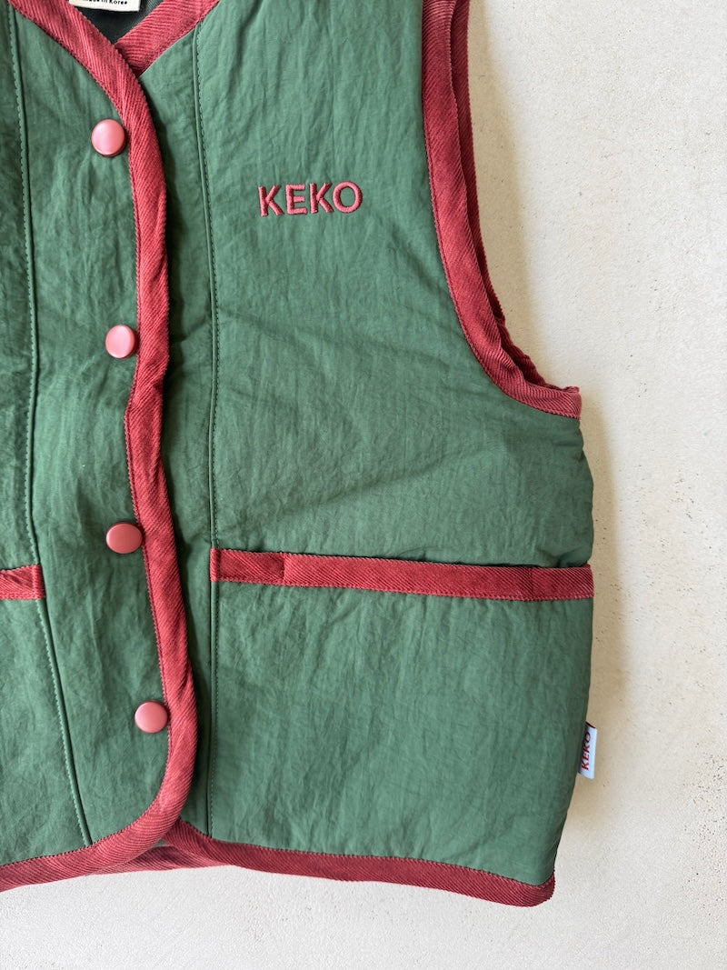Green Padded Vest