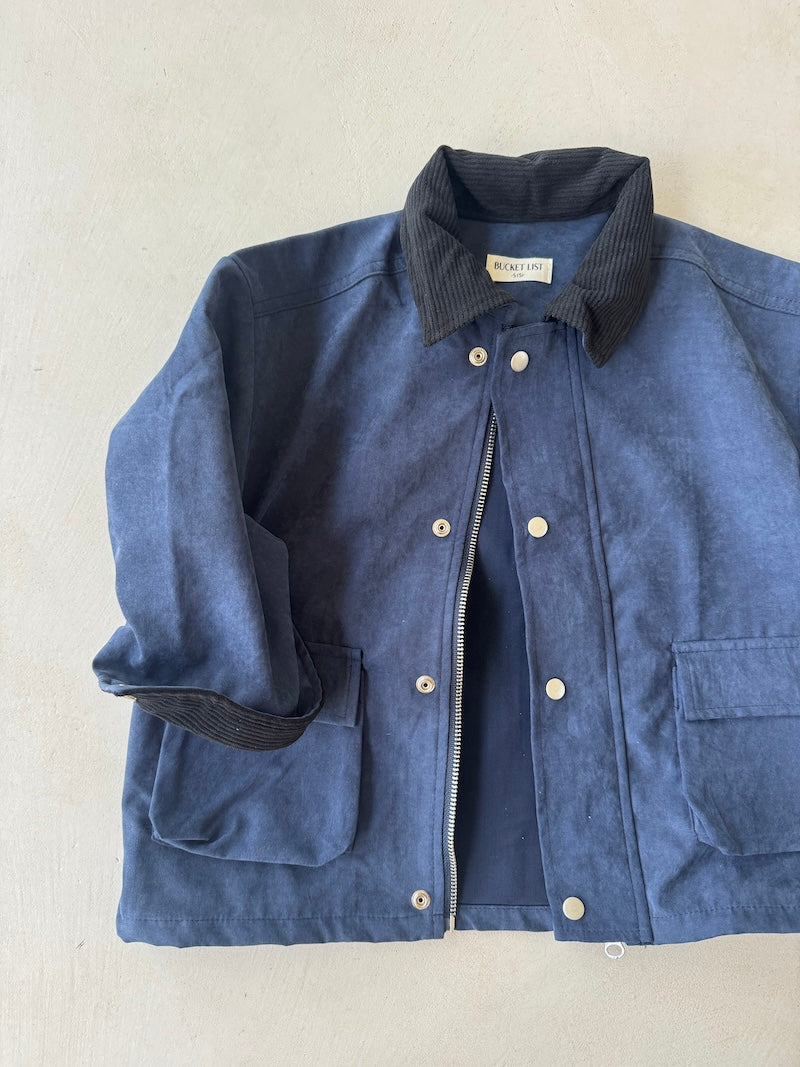 Blue Worker Jacket