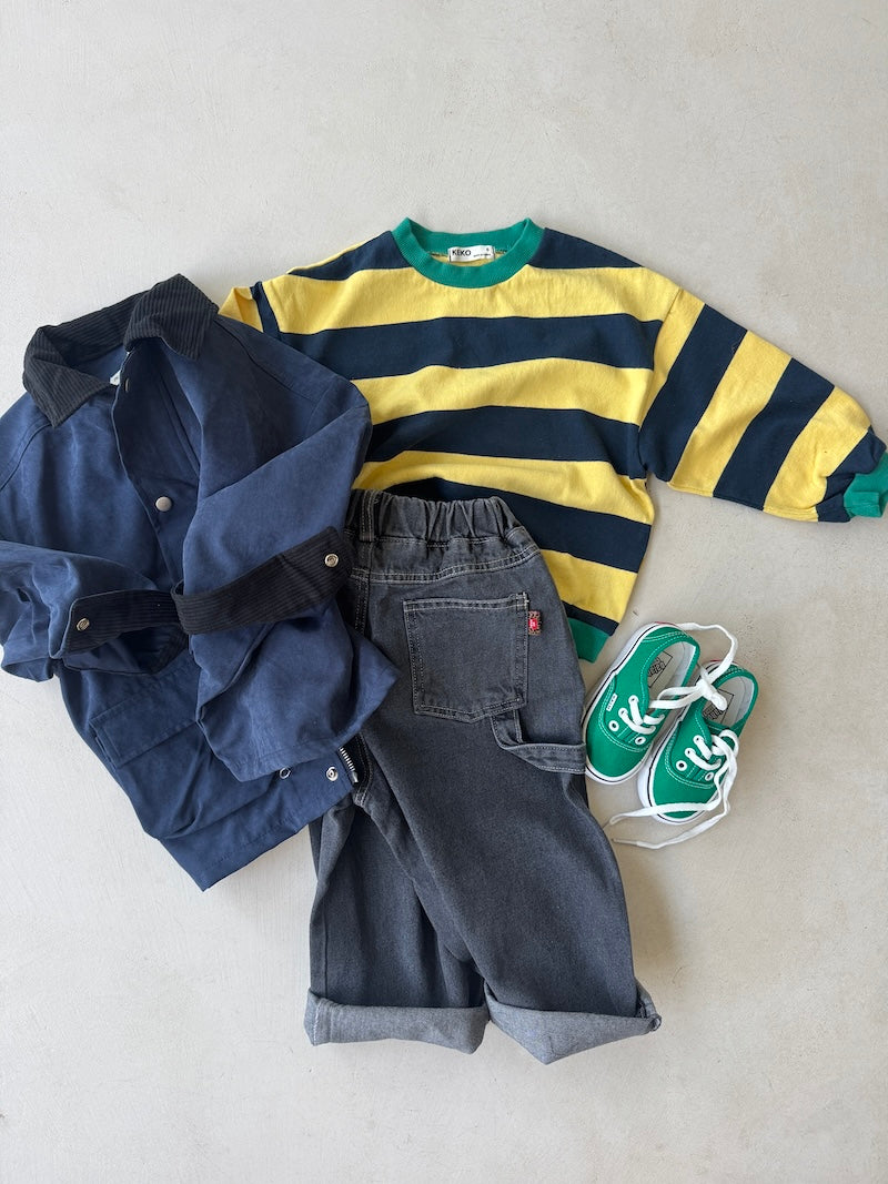 Blue Worker Jacket