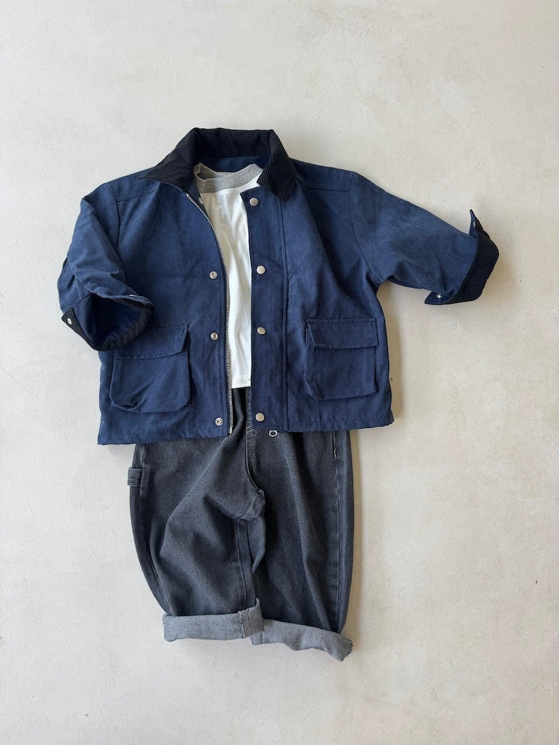 Blue Worker Jacket